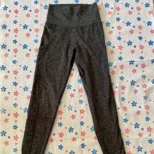 aerie heather grey leggings